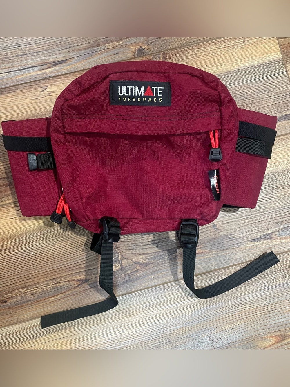 Ultimate TorsoPacs Gemini Lumbar Bag Fanny Pack 2 Bottle Holder Hiking Camping